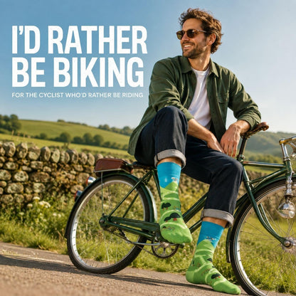 Salt & Vinegar I'd Rather Be | Funny Socks | Novelty Socks for Men, Women, Boys and Girls