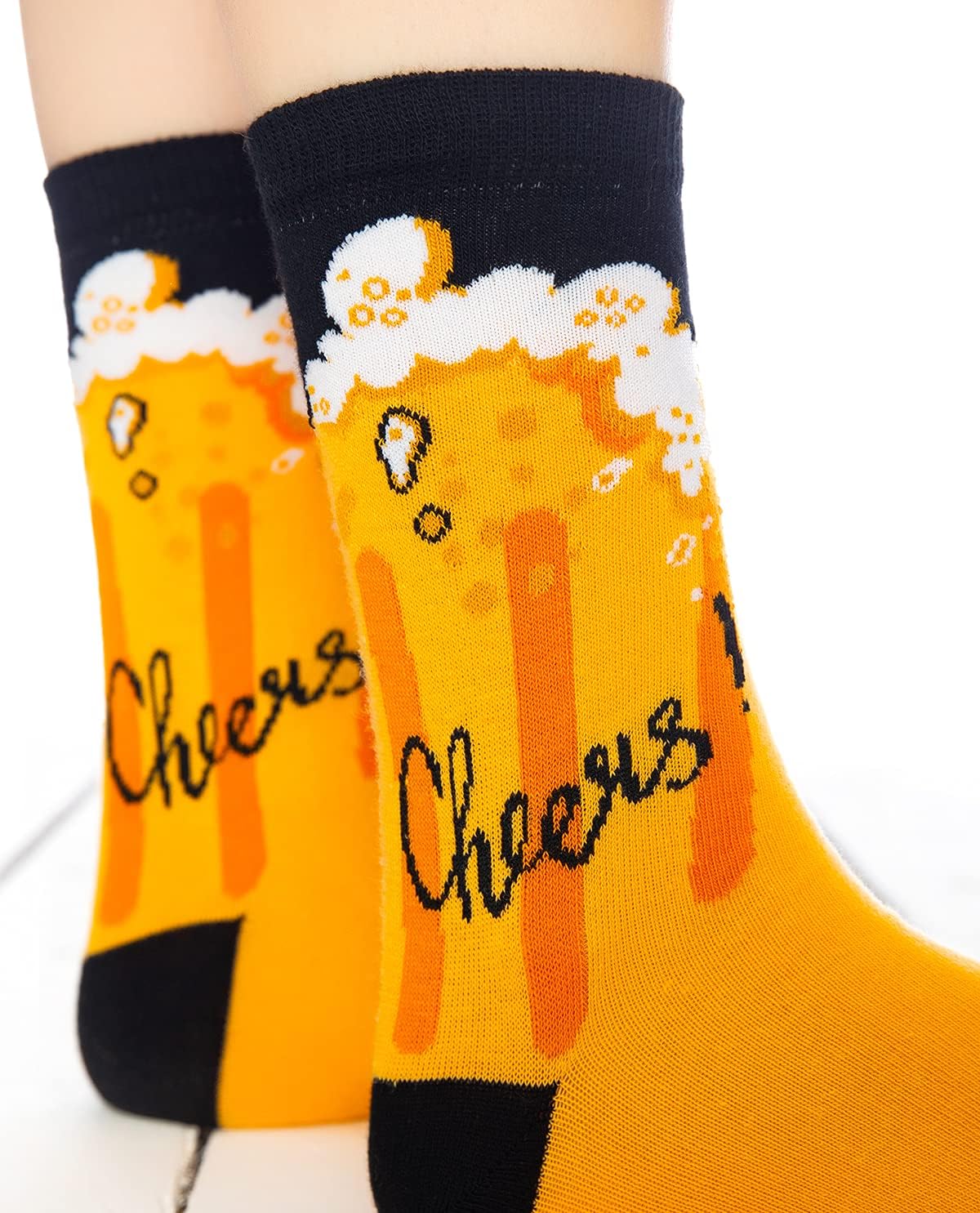 Beer Foam Funky Socks Cool Fun Novelty Socks