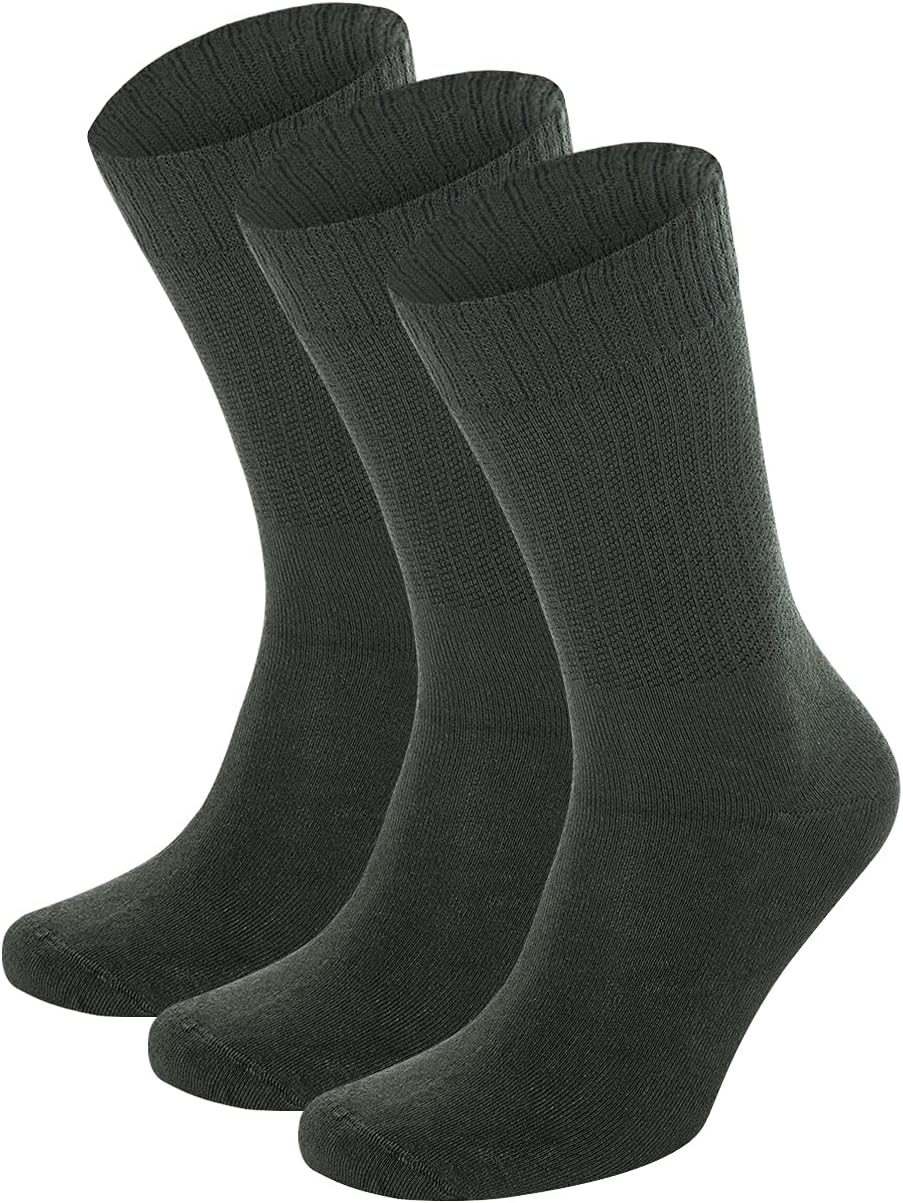 Bambu Crew Socks Khaki