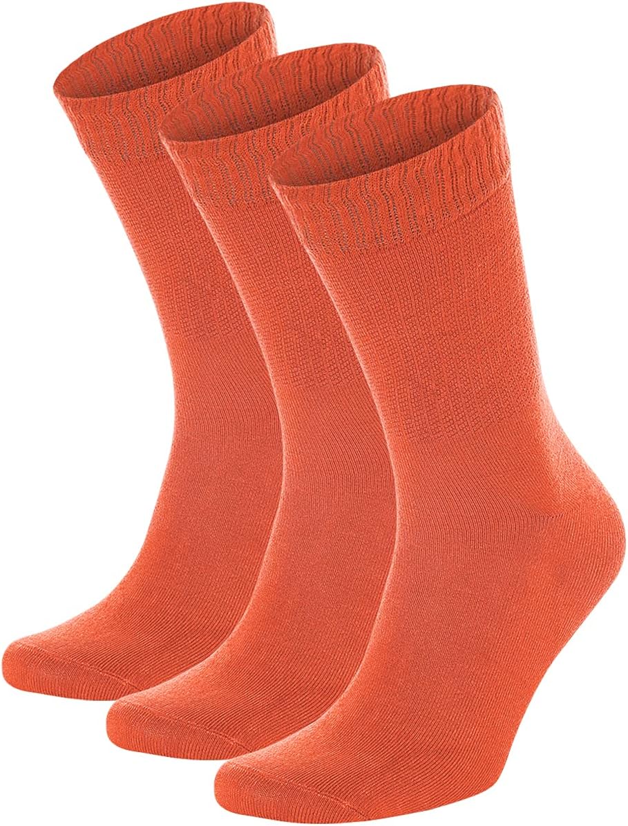 Bambu Crew Socks Orange