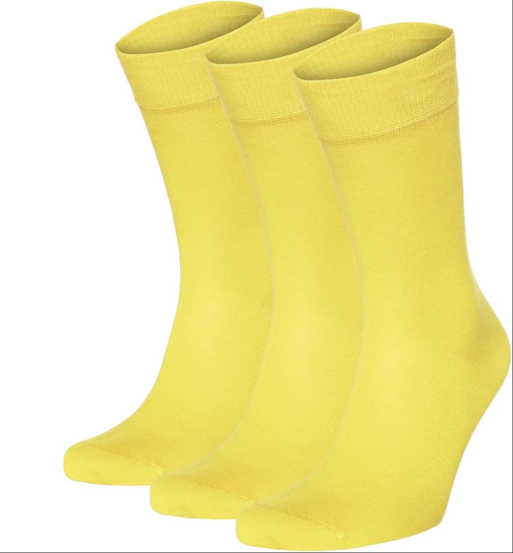 Bambu Dress Socks Yellow