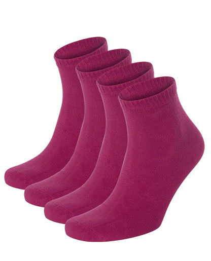 Salt & Vinegar Mens & Womens Bamboo Diabetic Crew & Ankle Socks, 3 Pack, Loose Fit, Wide, Stretchy, Seamless Toe, UK Size 4-7 & 7-11