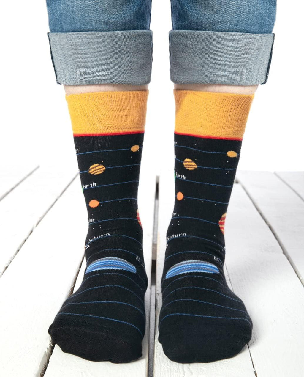 Planets Funky Socks Cool Socks