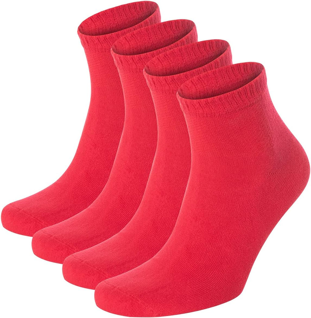 Bambu Ankle Socks Red