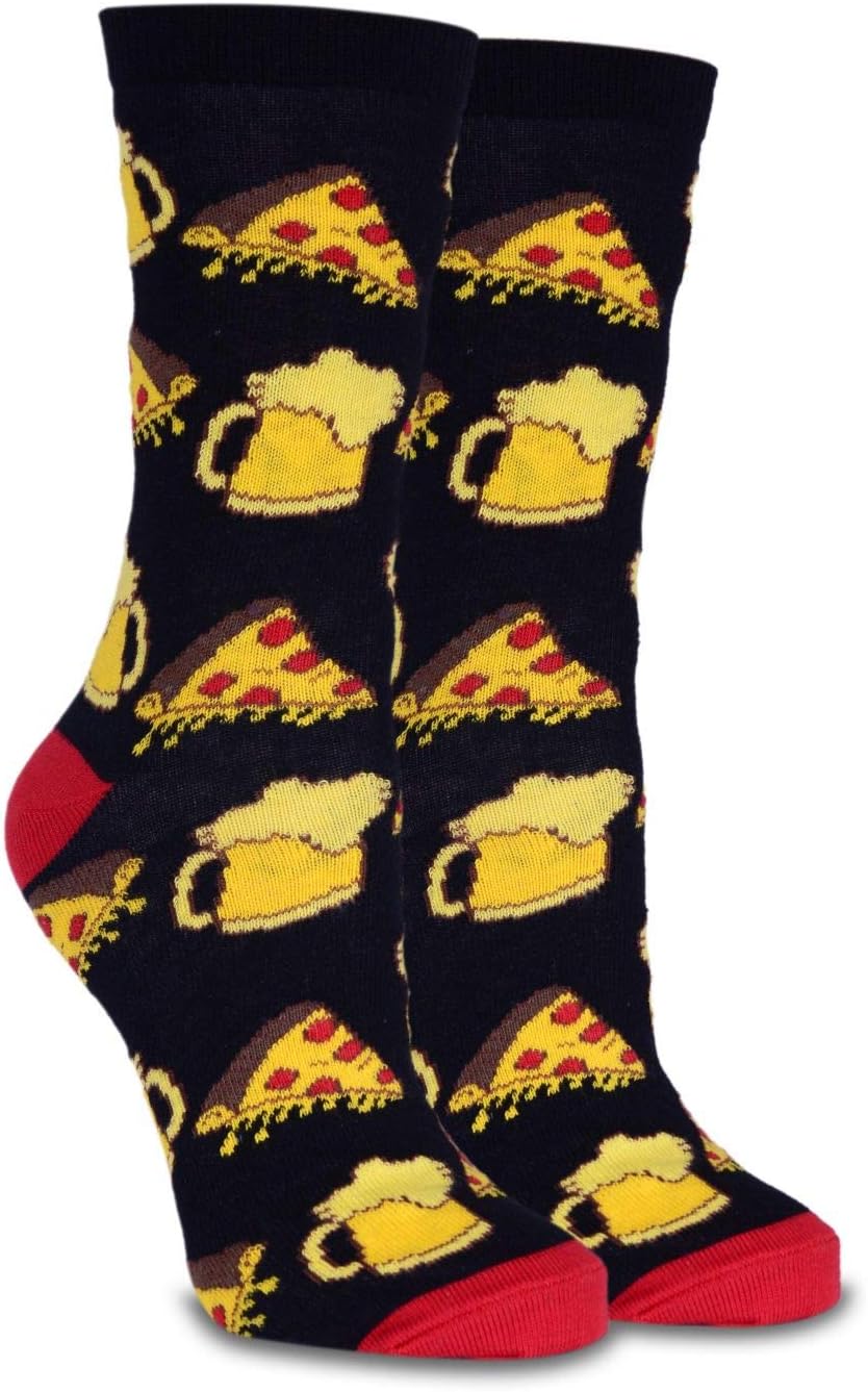 Fun Food Pizza Funky Socks