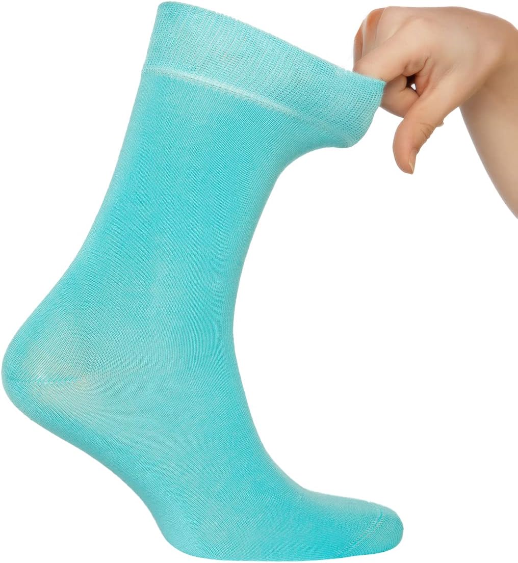 Salt & Vinegar Mens & Womens Bamboo Socks, 3 Pack Dress Socks, Soft Comfy Natural, Seamless Toe, UK Size 4-7 & 7-11