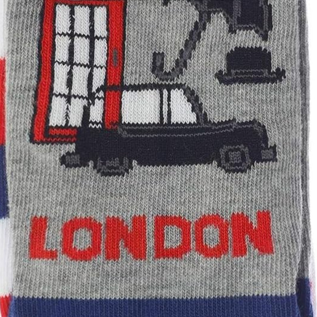 Colourful London-themed Socks | Unisex | Size 4-7