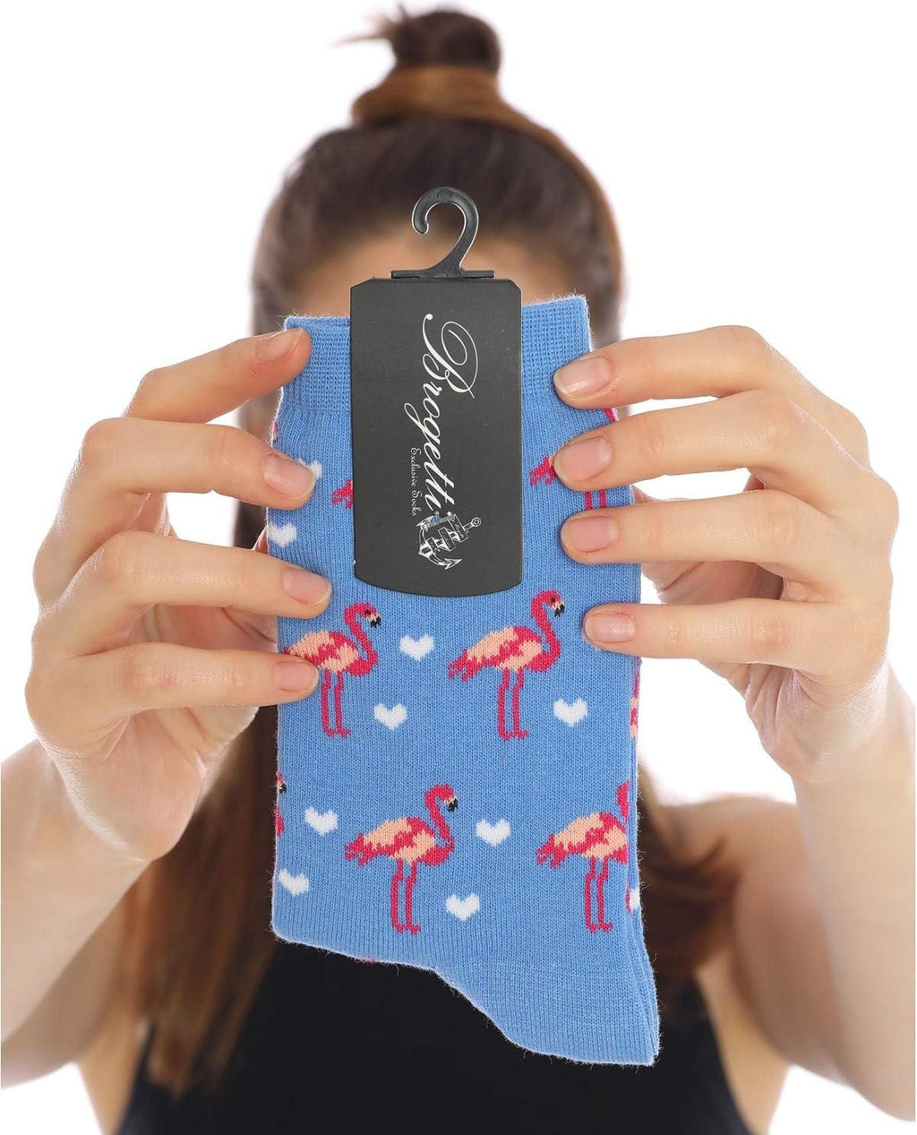Blue Flamingo Funky Socks Boys Fun Socks Girls