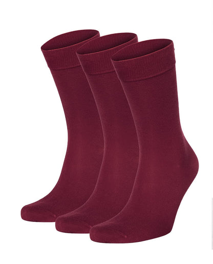 Salt & Vinegar Mens & Womens Bamboo Socks, 3 Pack Dress Socks, Soft Comfy Natural, Seamless Toe, UK Size 4-7 & 7-11