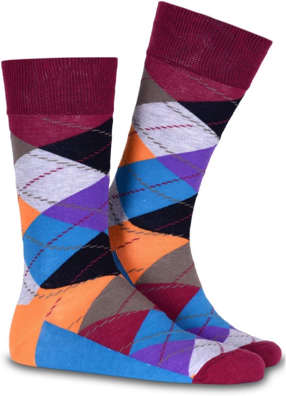 Funky Socks Set of 4 in Gift Box Mix Colour Novelty Socks