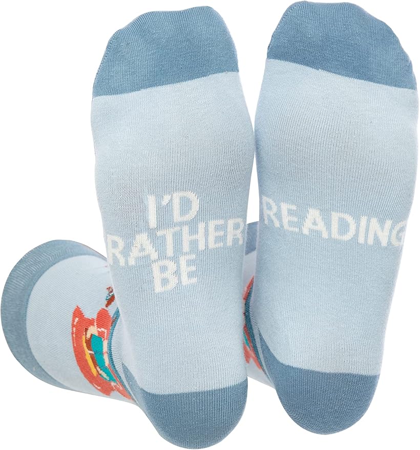 I'd Rather Be Reading Socks