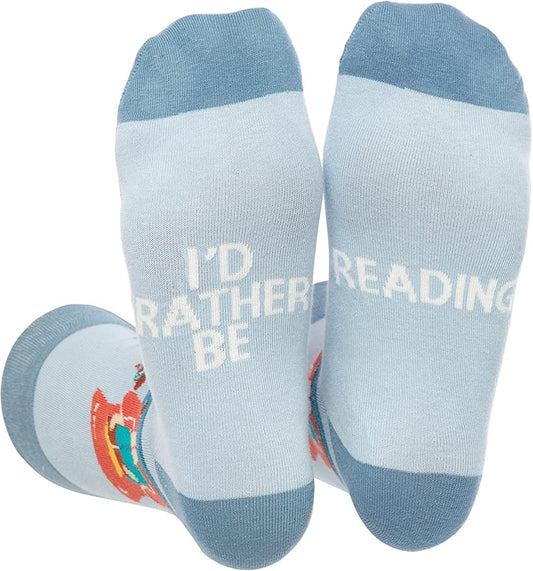 I'd Rather Be Reading Socks