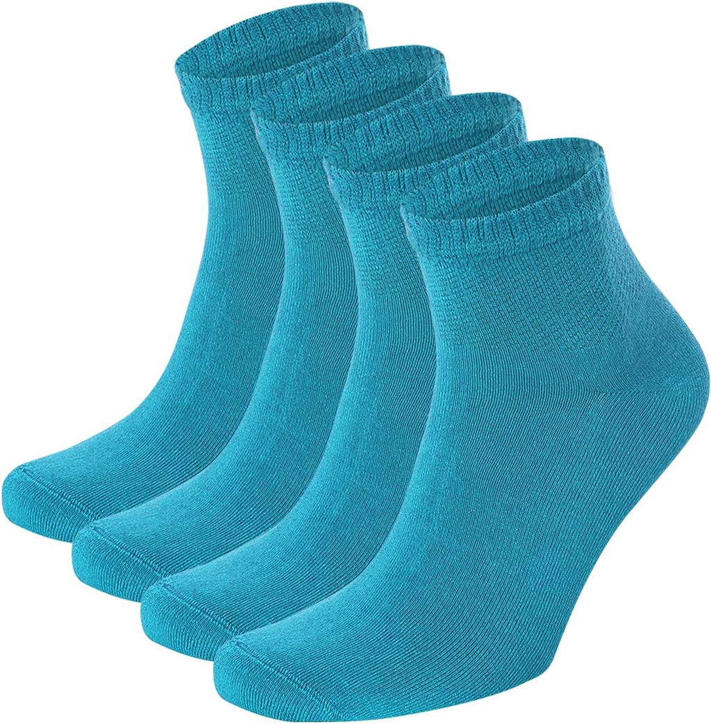 Bambu Ankle Socks Petrol Blue