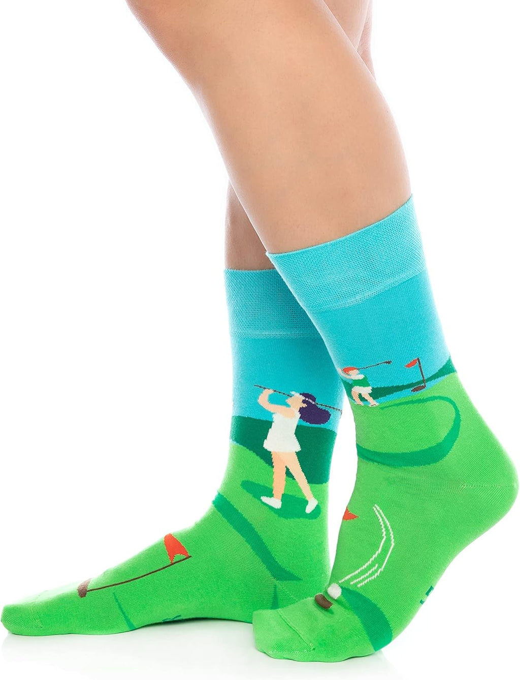 I'd Rather Be Golfing Hobby Funny Novelty Socks