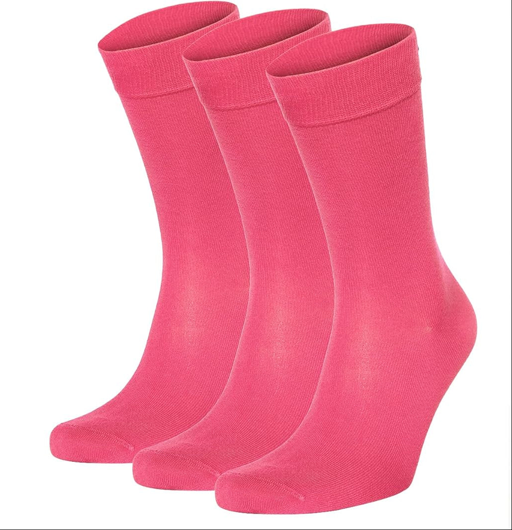 Bambu Dress Socks Hot Pink