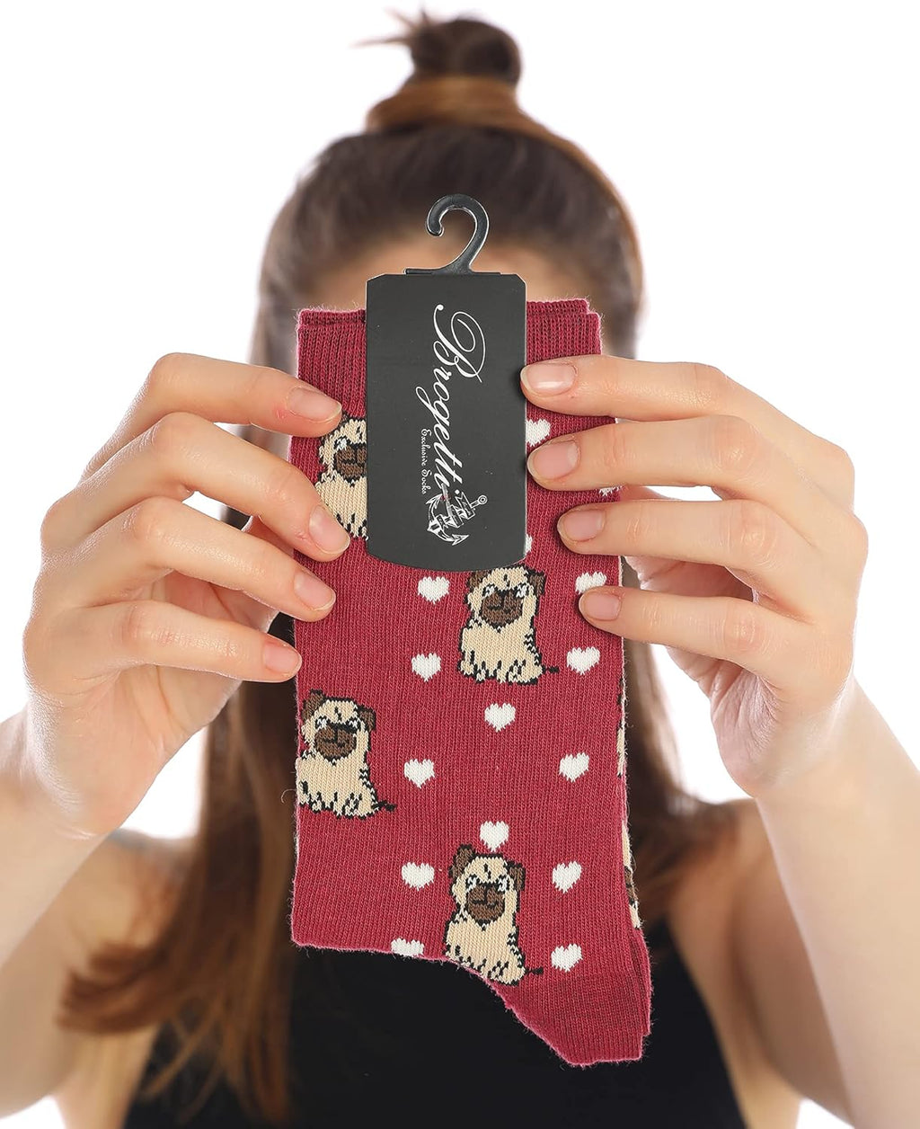 Pug Dog Fun and Cool Novelty Socks