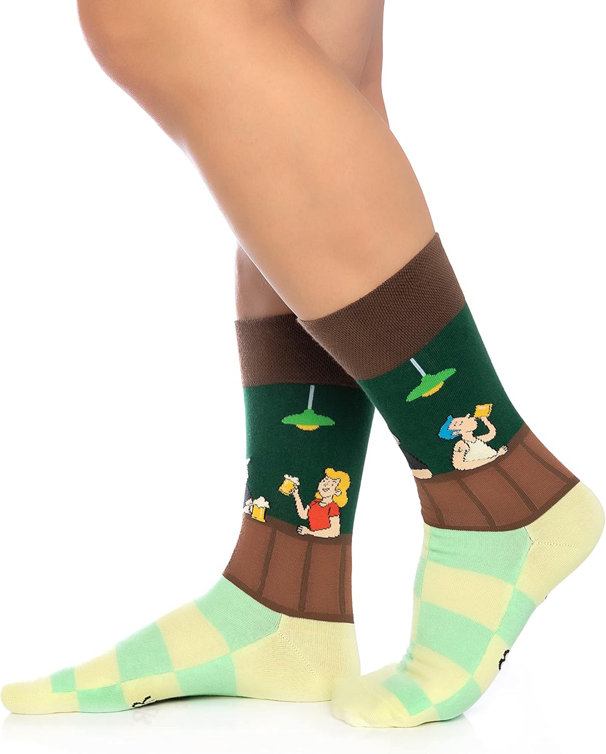 I'd Rather Be Pub Lover Funny Novelty Socks