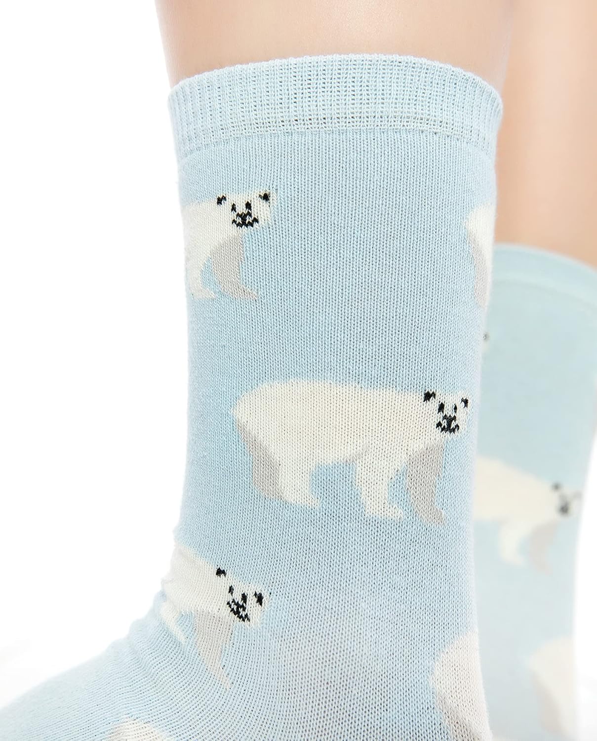 Polar Bear Fun Novelty Cool Socks