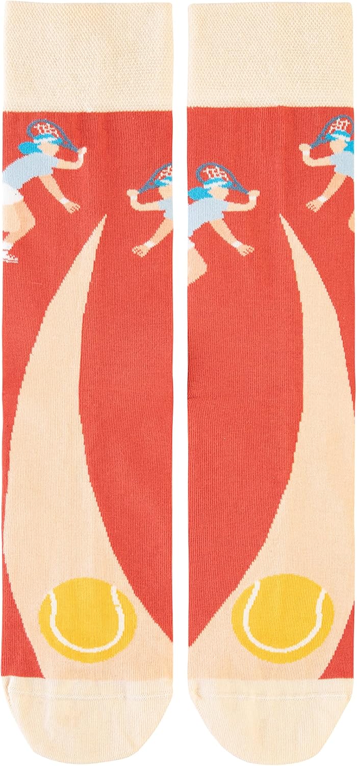 I'd Rather Be Playing Tennis Funny Novelty Socks