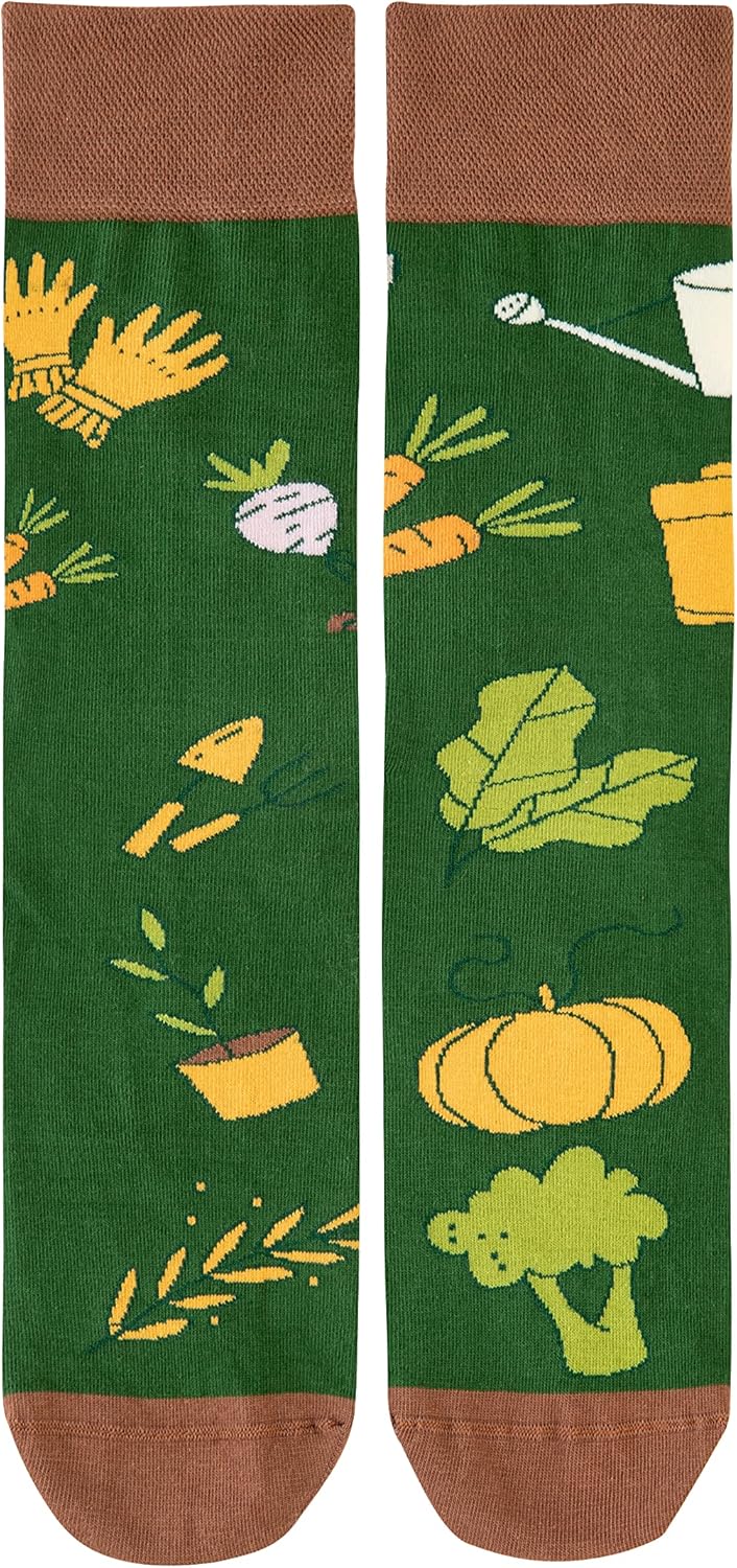 I'd Rather Be Gardening Hobby Funny Novelty Socks