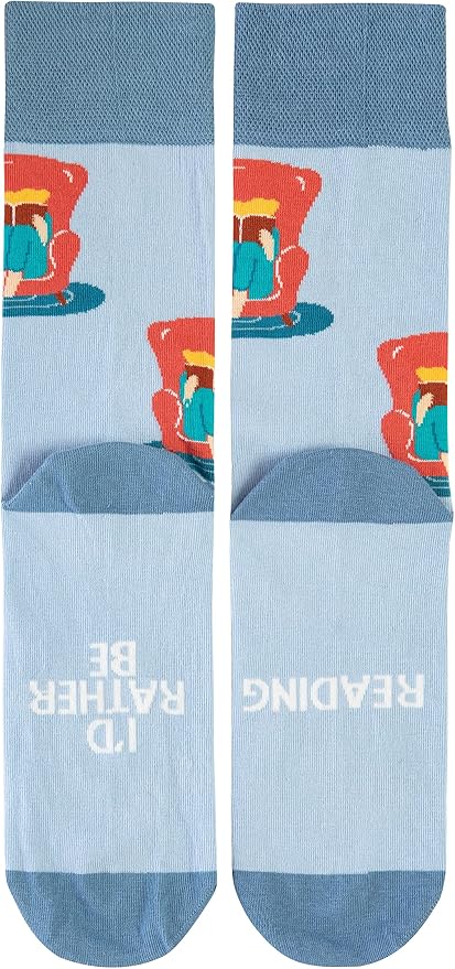 I'd Rather Be Reading Socks