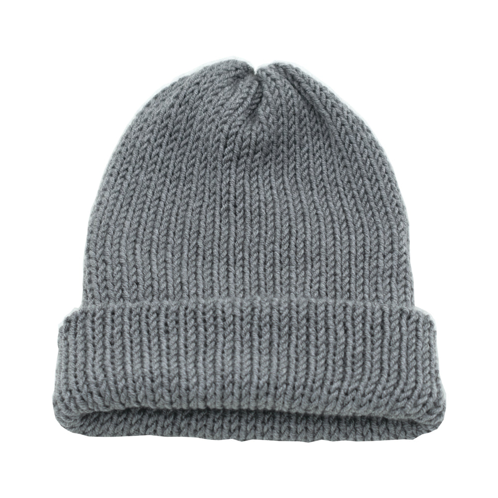 Unisex Double-faced Beanie Hat | Black