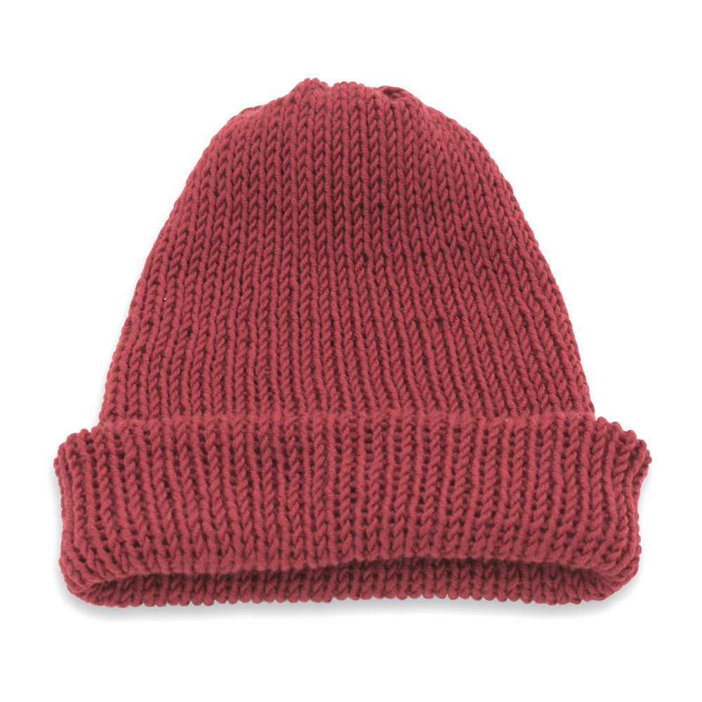 Unisex Double-faced Beanie Hat | Black