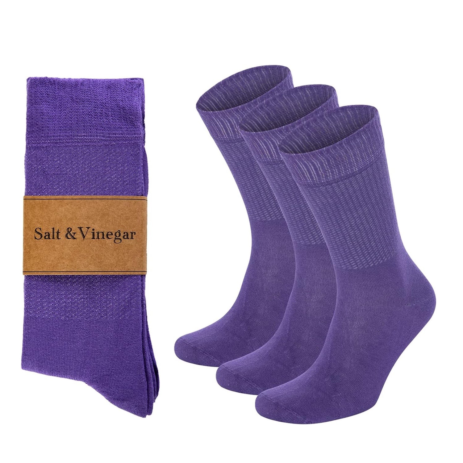 Bamboo Crew Socks Set of 3 | Vibrant Colours | Size 4-7 & 7-11