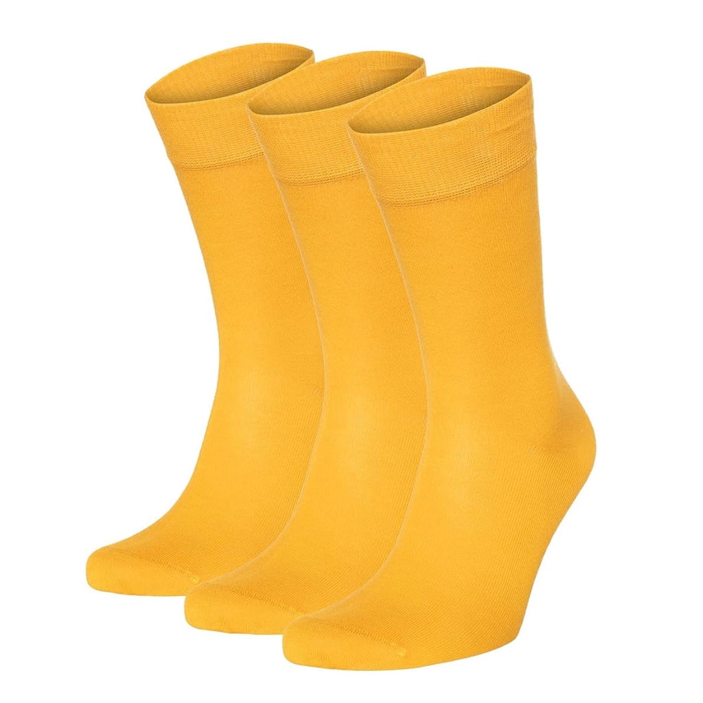 Bamboo Dress Socks Set of 3 | Vibrant Colours | Size 4-7 & 7-11